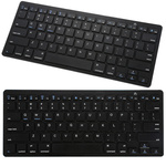 Drahtlose bluetooth-tastatur für pc ipad mac klein schlank low-profile