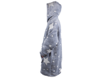 Teplá mikina oversize deka xxl 2v1 hrubý fleece