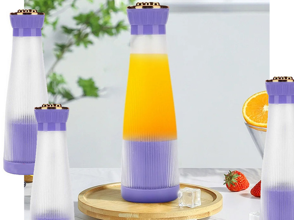 Blender à smoothie portable USB sans fil, broyeur pour cocktails