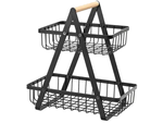 Raft de bucătărie loft bucătărie organizator cu coș