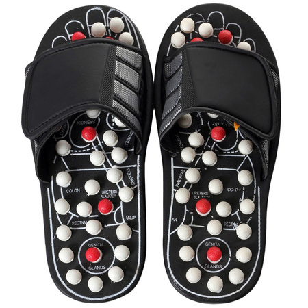 Zdravotné žabky na akupresúru a masáž chodidiel 42/43