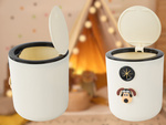 Mini-poubelle chien pour chambre d'enfant 2l click small handy