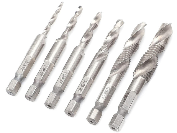 M3-10m hex gewindebohrer hss gewindebohrer set 6 stück
