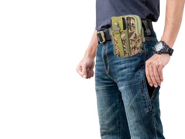 Saszetka nerka wojskowa taktyczna molle do paska