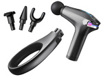 Pistolet de massage du dos masseur de jambes pistolet de massage puissant 4 embouts