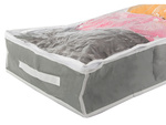 Caja armario organizador cremallera grande para zapatos ropa de cama