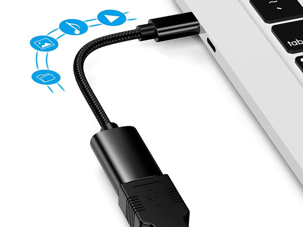 Adapter usb-c-ről usb-a 3.0-ra otg szilárd telefonra szilárd