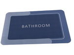 Alfombra de baño de secado rápido absorbente antideslizante wc