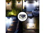 Lampă solară 100 led cu senzor de mișcare crepusculară