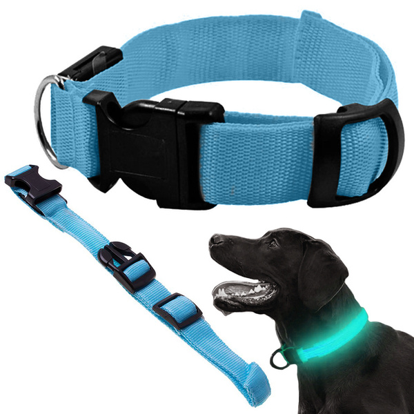 Collar de oscuridad con iluminación led para perros y gatos ajustable 59cm