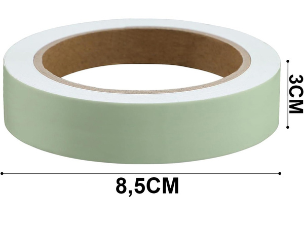 Cinta fluorescente oscura 3m