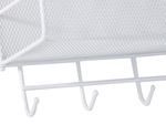 Organizador metálico estante colgante cocina estante baño colgador