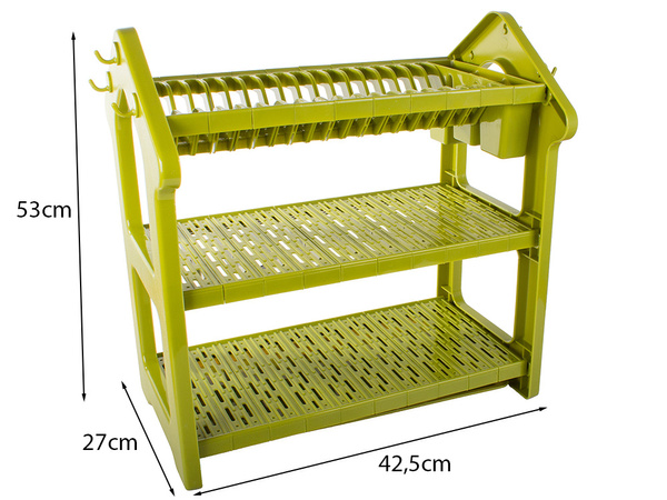 Dishwasher drier kitchen drainer 3 levels