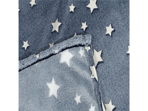 Mäkká prikrývka na posteľ svetlá 150x200