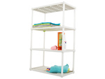 Estanteria baño cocina estanteria armario 4 niveles organizador