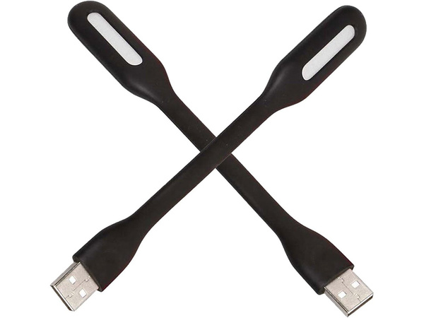 Silikonová flexibilní usb lampa pro notebook 6 vedla silná