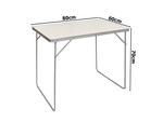 Mesa de viaje plegable camping jardín para balcón viaje de picnic