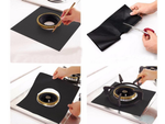 Alfombrilla protectora para quemadores de cocinas de gas juego de 4 alfombrillas