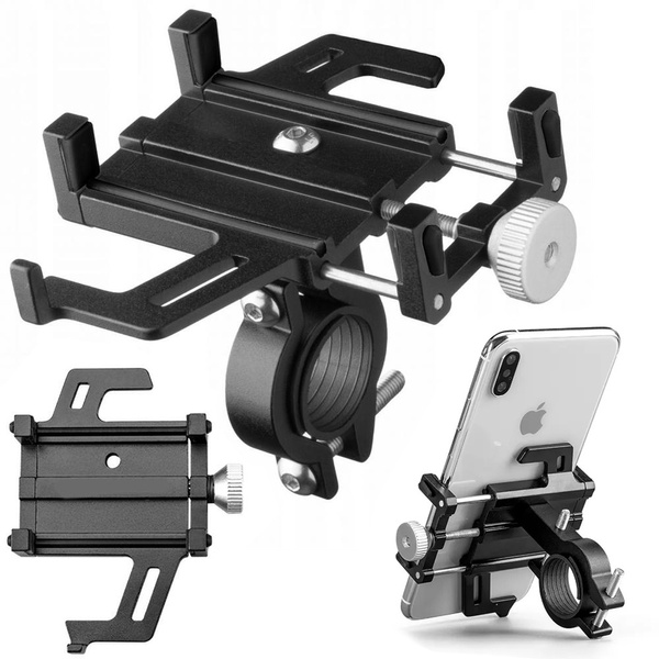 Robusto soporte de bicicleta para teléfono clip de teléfono agarre seguro