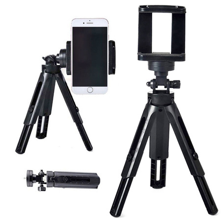 Tripod phone stand holder adjustable