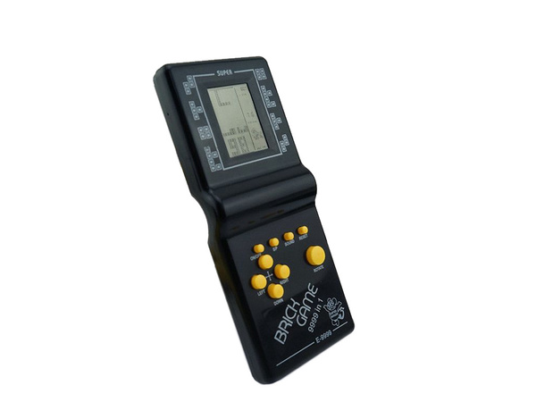 Elektronická hra tetris retro kapesní konzole