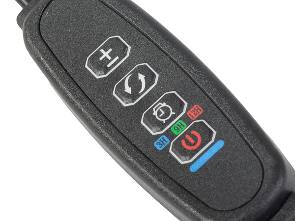 Vedl rostlina lampa usb růst panel rostou světlo časovač klip na květiny