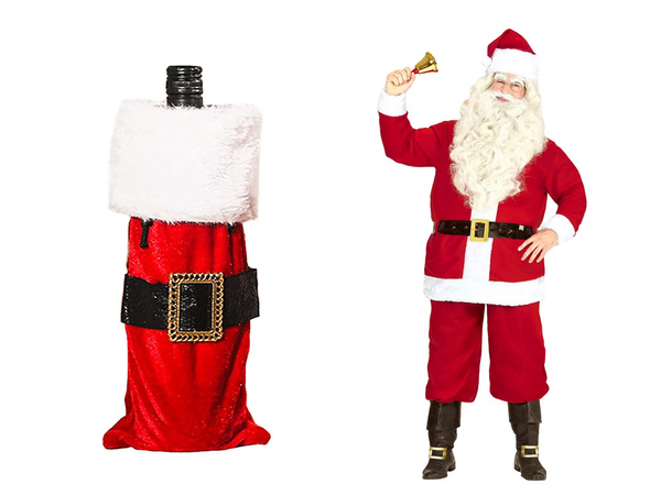 Weihnachtsflaschenhülle weihnachtsdekoration weihnachtsdekoration