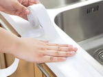Cinta de sellar blanca para paredes de baño y fregaderos 3m pvc fuerte adhesivo