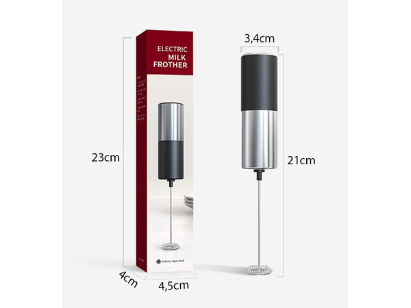 Tejhabosító kávéhabverő kakaó mini mixer