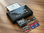 LECTOR DE TARJETAS DE MEMORIA PARA CÁMARA USB MULTI CF SD MICRO SD XD MS MMC
