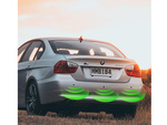 Hátsó hátsó parkolásérzékelők készlet 4x érzékelő lcd kijelző