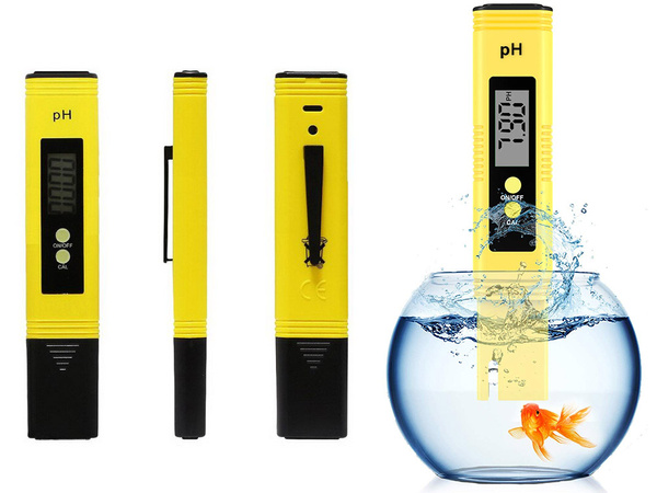 Electronic ph meter water tester calibration