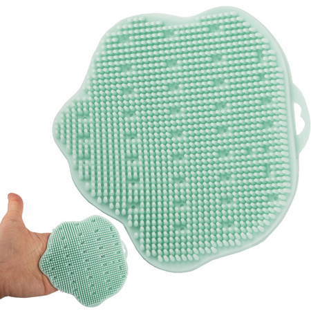 Washer sponge brush head and body massage
