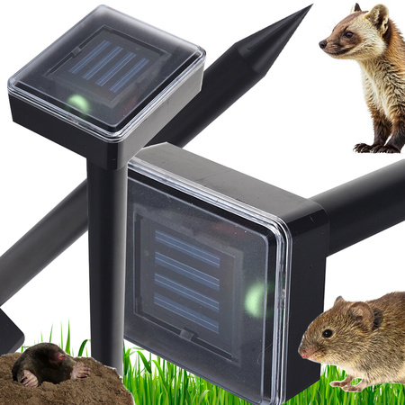 Solar disturber for crets crets mums rodents pests 1000m2
