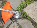 Sprotting brush for sprinkling mows 200mm head for druciak driller