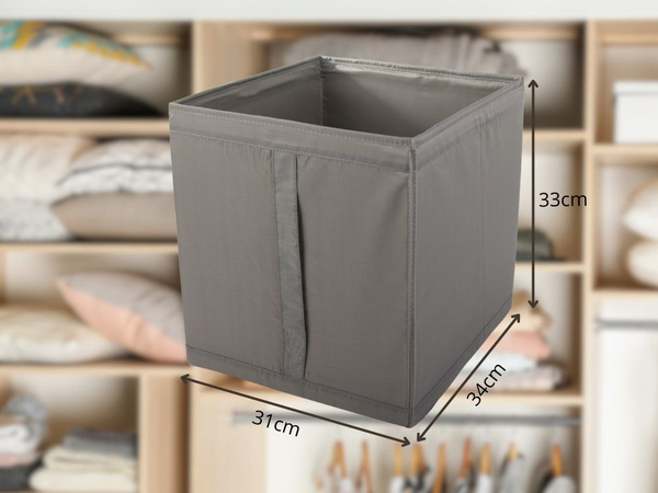 Organizér box na oděvy prádla šatní skříň kontejner velký