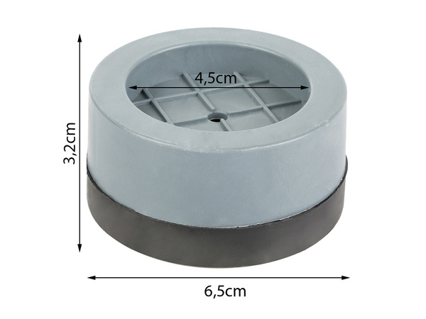 Podkładki antywibracyjne pod pralkę zmywarkę 4 szt