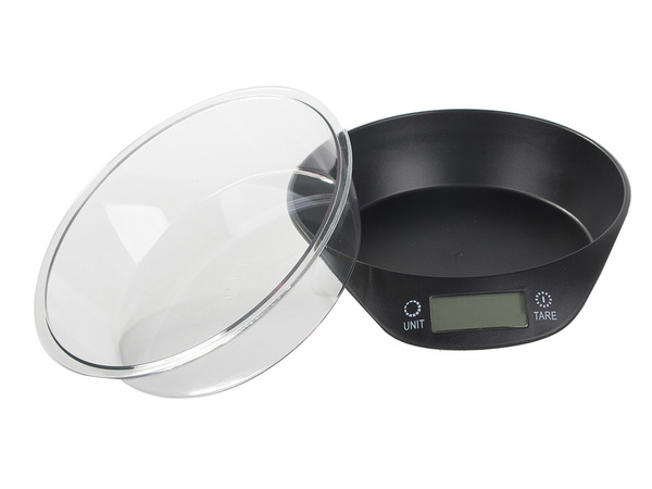 Măsuță de bucătărie electronică cu rezervor detașabil 5kg/1g scală precizată digitală