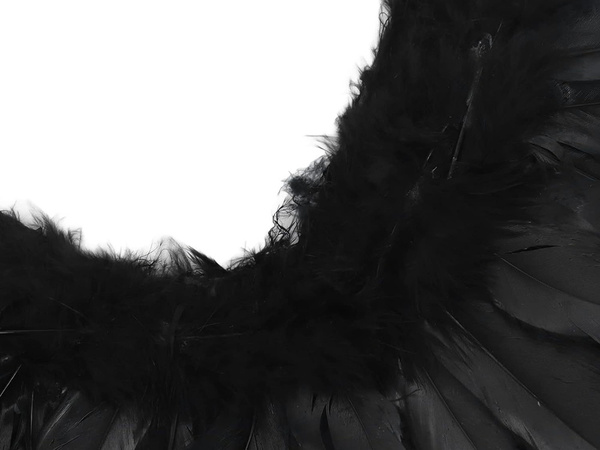 Spalvu eņģeļa spārni melns pasaku kostīms cosplay halloween pārģērbšanās