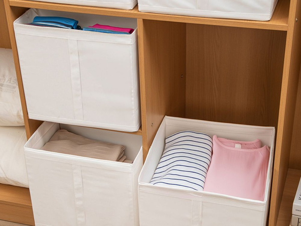 Caja organizadora ropa ropero contenedor grande