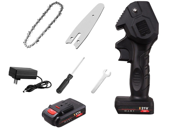 Mini 6 collu akumulatora ķēdes zāģis