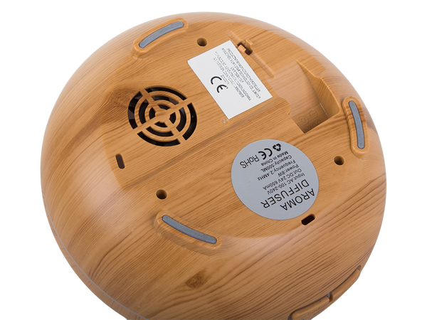 Gaisa mitrinātājs aromterapijas aromātiskais difuzors laika slēdzis rgb