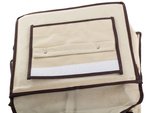 Organizator garderobe viseča polica s 6 policami 120cm