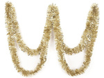 Chandelle de noël chaîne dorée de 2 m