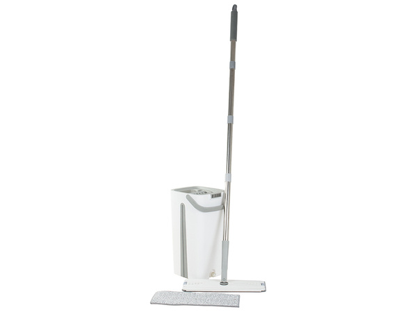 Mop plat rotativ găleată storcătoare cu două camere