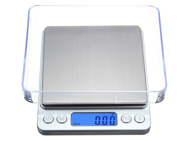 2kg lcd digitální váhy s přesností 0,1 g