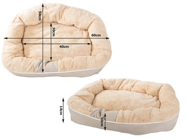 Plush dog playpen bed soft cushion couch bedding fluffy