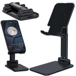 Soporte plegable para teléfono móvil y tableta
