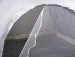 Tente de camping pour 2 personnes avec moustiquaire et couverture lumineuse