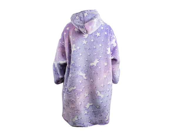 Ciepła bluza koc oversize xxl 2w1 gruba futrzak